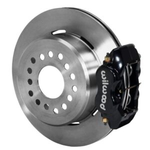 Wilwood Rear Disc Brake Kit Dynalite Mustang 65-73 W/ Plain Rotors 8"/9" Small Bearing Rear - Image 3