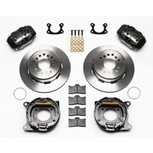 Wilwood Rear Disc Brake Kit Dynalite Mustang 65-73 W/ Plain Rotors 8"/9" Small Bearing Rear - Image 6