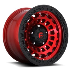 Fuel Zephyr Wheel 20" X 9" Candy Red/ Matte Black Bronco 2021-2025