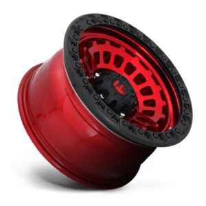 Fuel Zephyr Wheel 20" X 9" Candy Red/ Matte Black Bronco 2021-2025 - Image 3