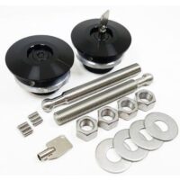 Quik-Latch Hood Pin Kit QL-50 Low-Profile Series Black